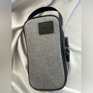 WIFF Odor, Smell and weather proof stash bag carbon lined - Grey